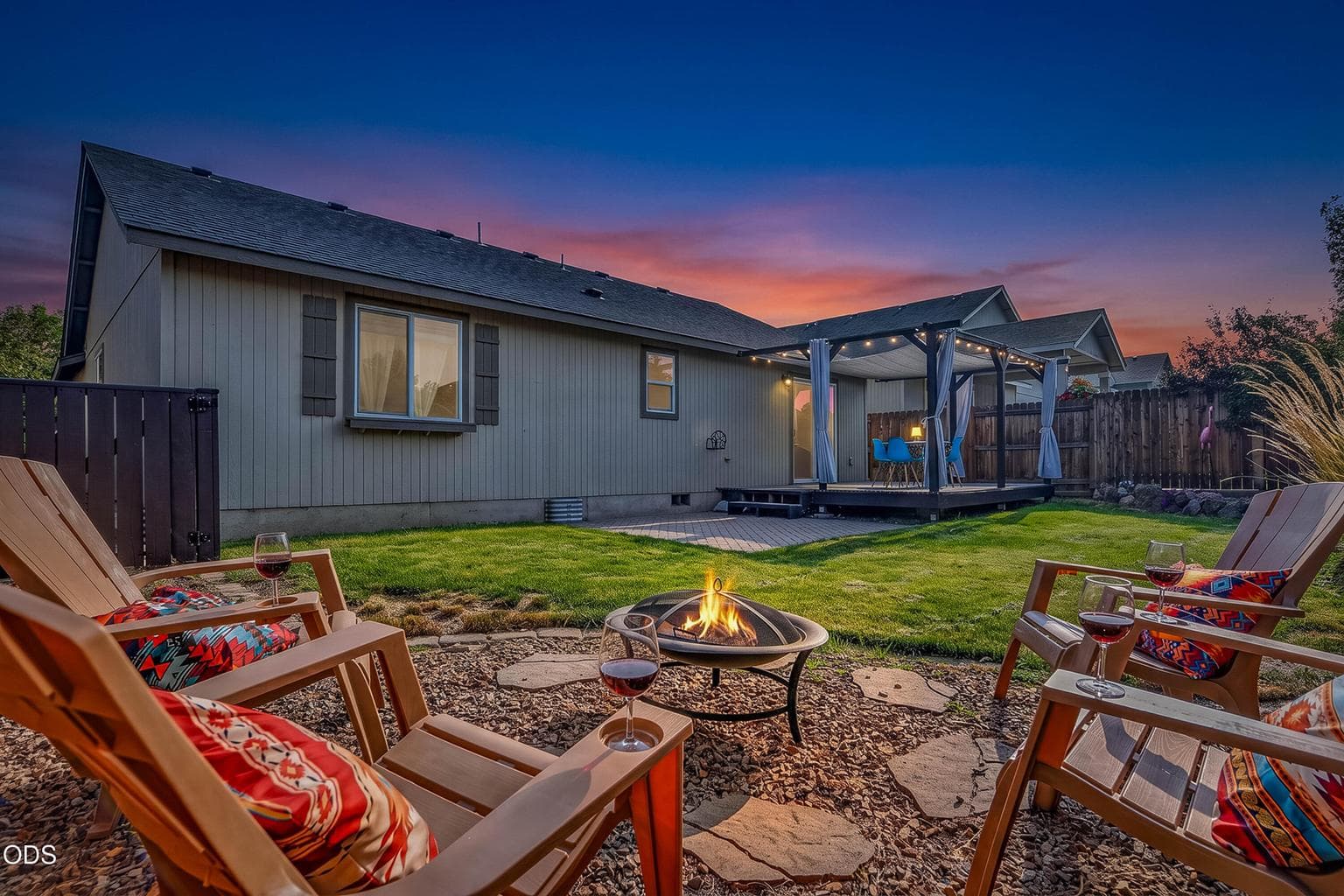 Enjoy company in your own backyard paradise