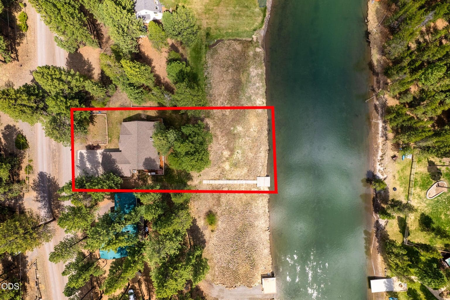 Riverfront property