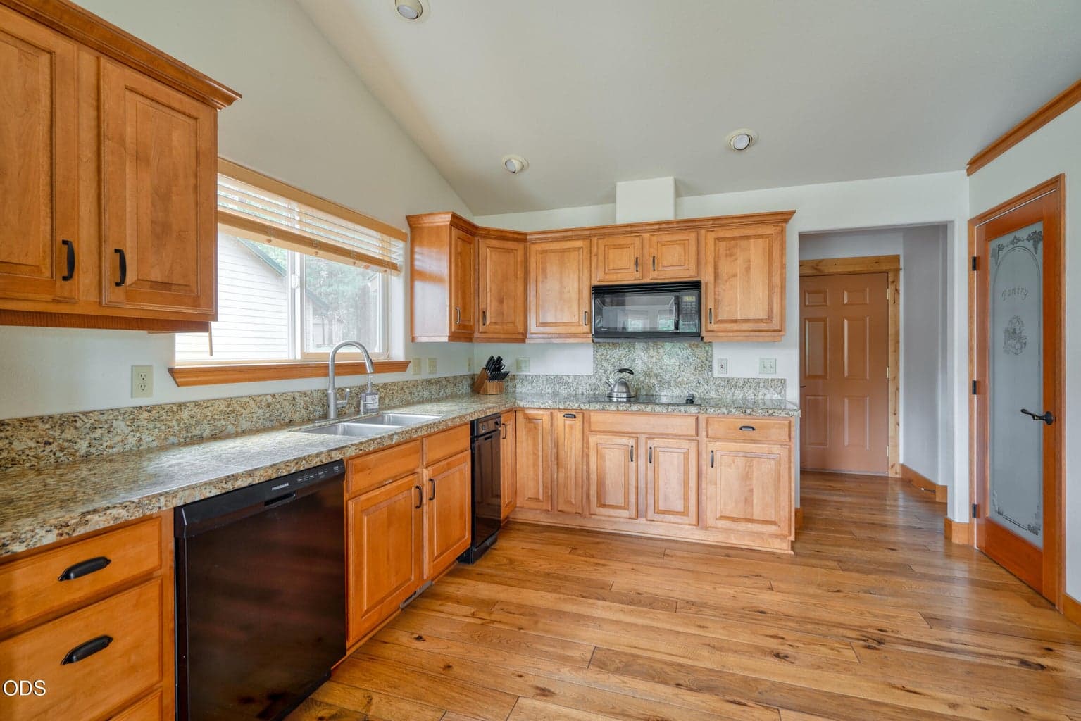 Spacious functional kitchen