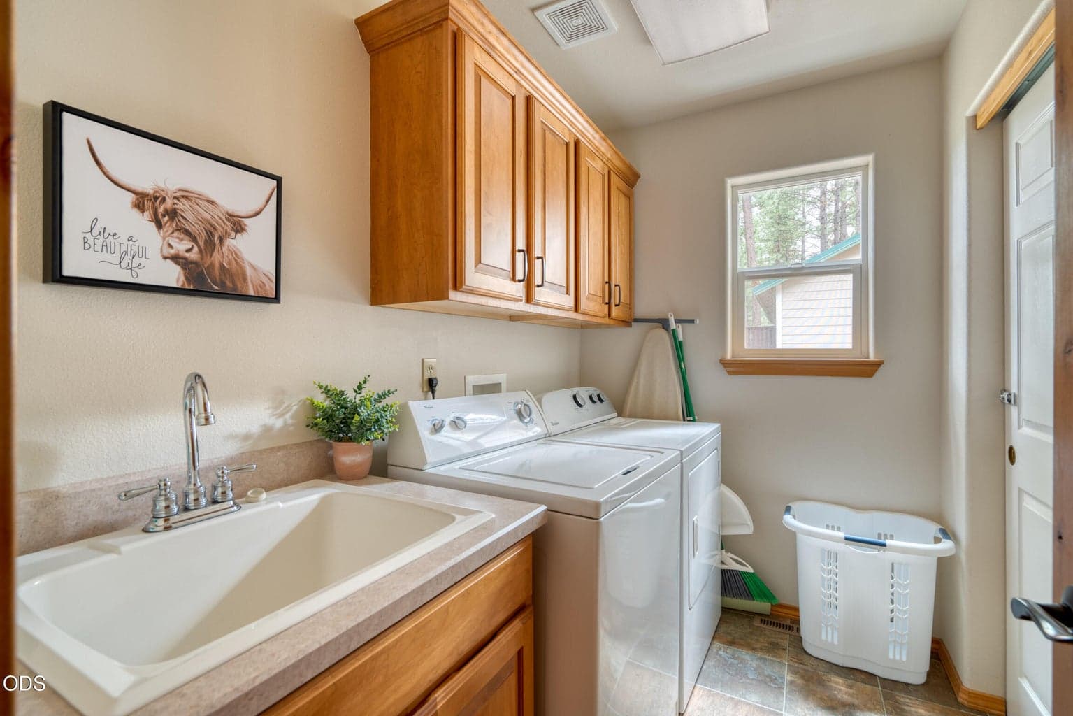 Functional laundry room