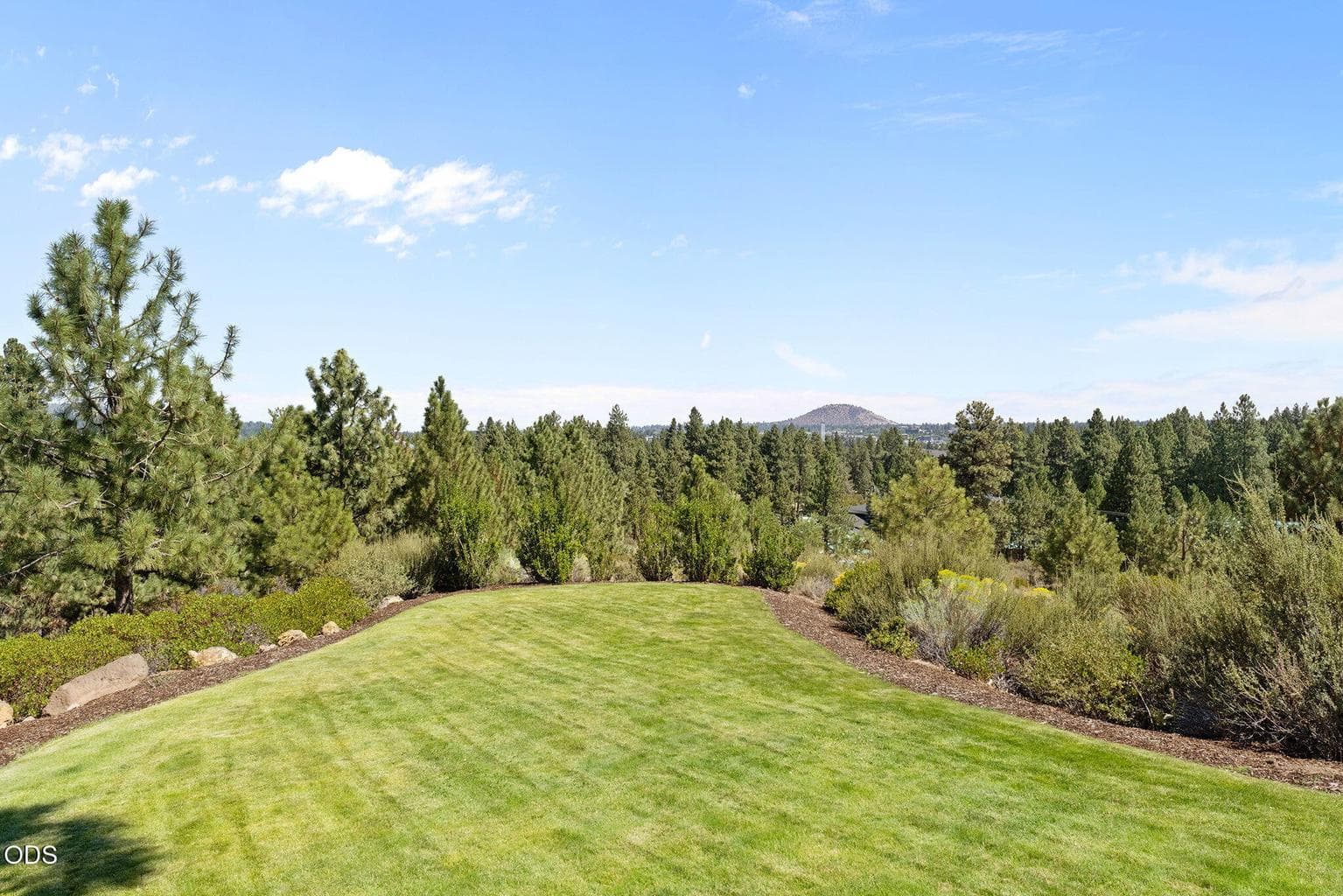 Views of Pilot Butte from Backyard