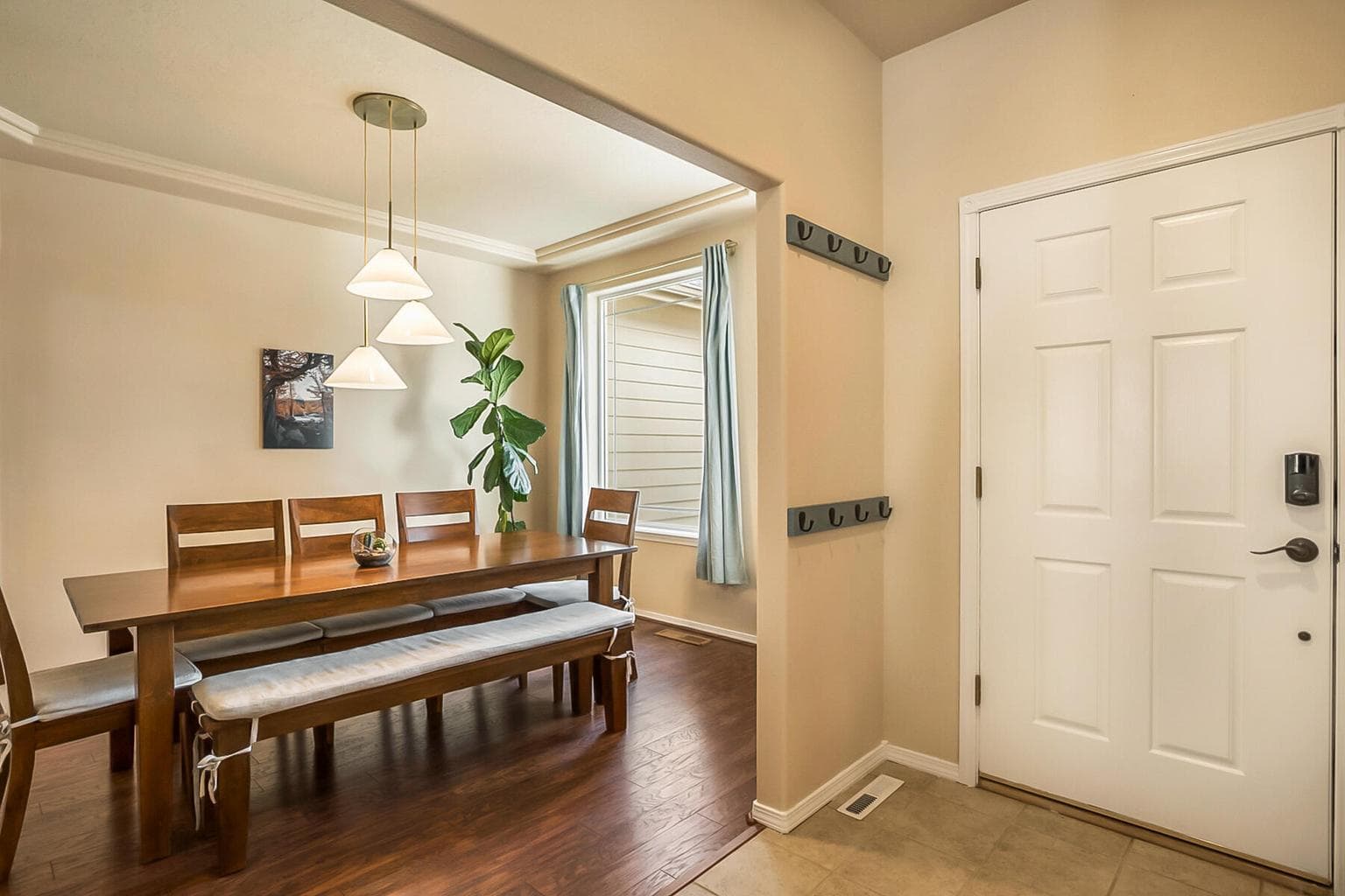 Entry and Formal Dining Room