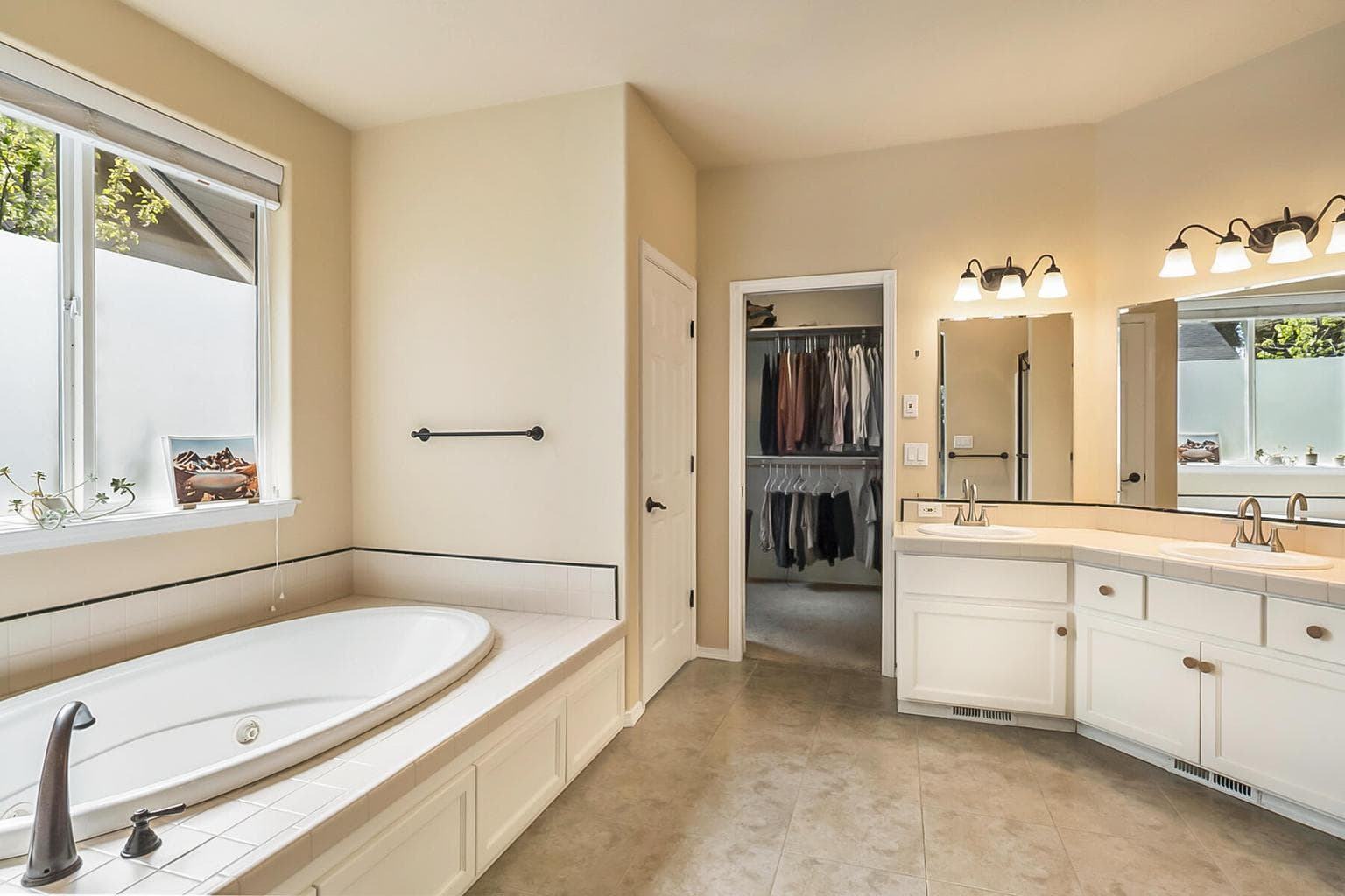 Primary Bathroom with Soaking Tub
