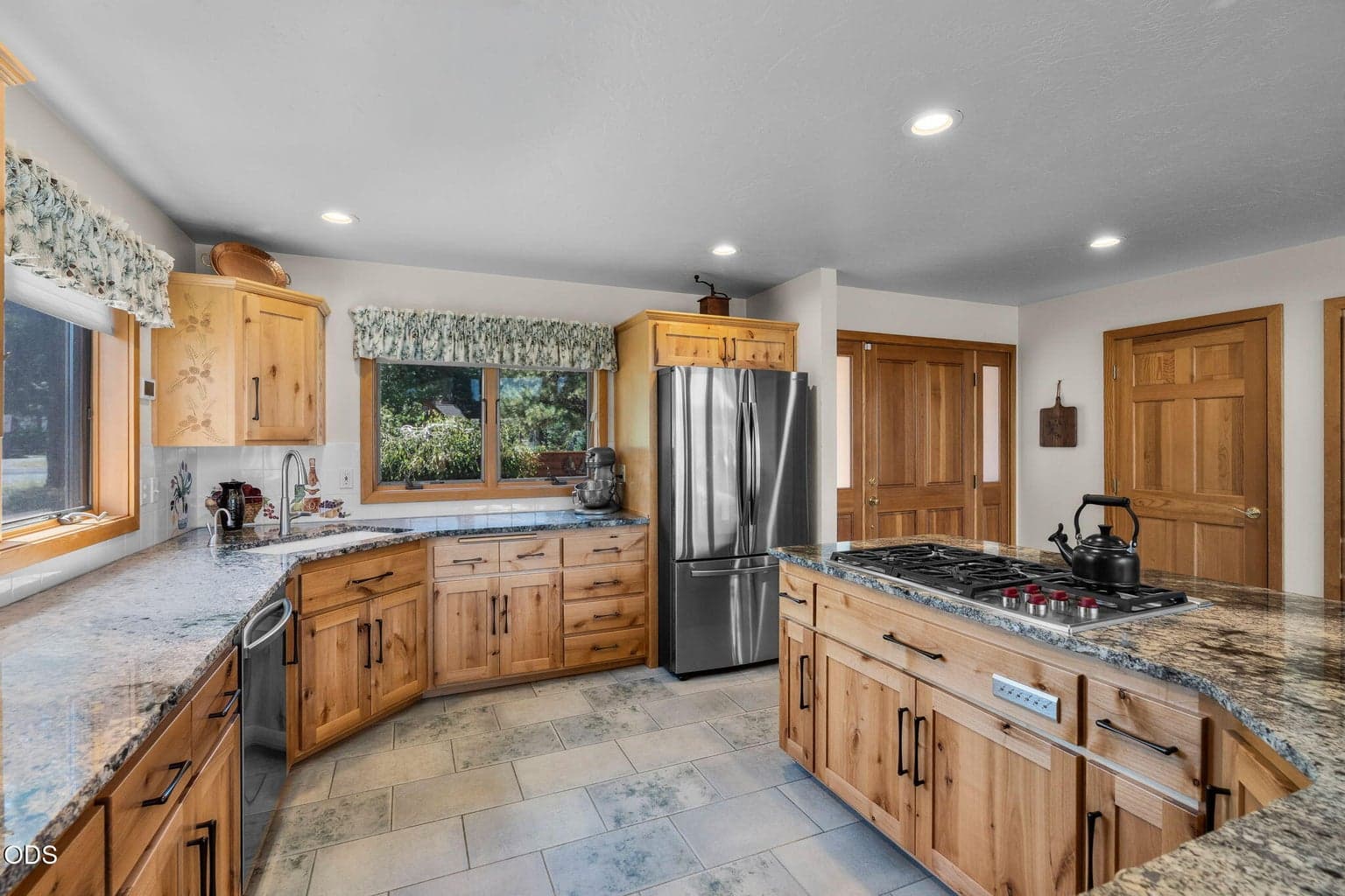 Ceramic tile floors