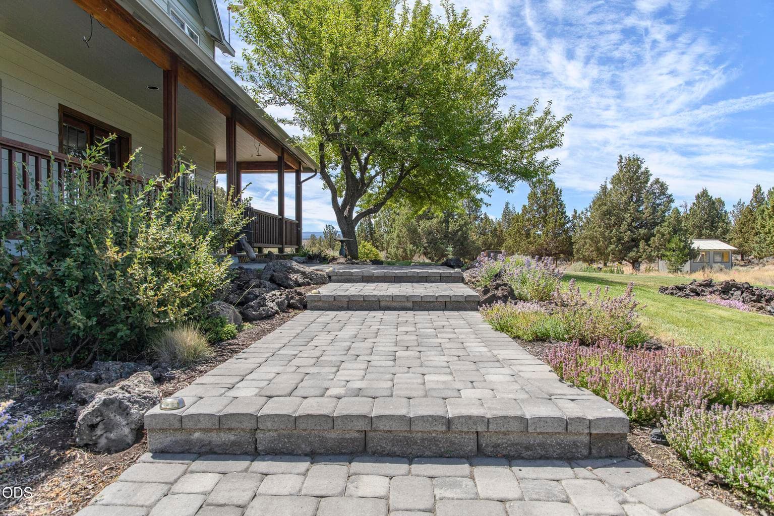 Paver front walkway