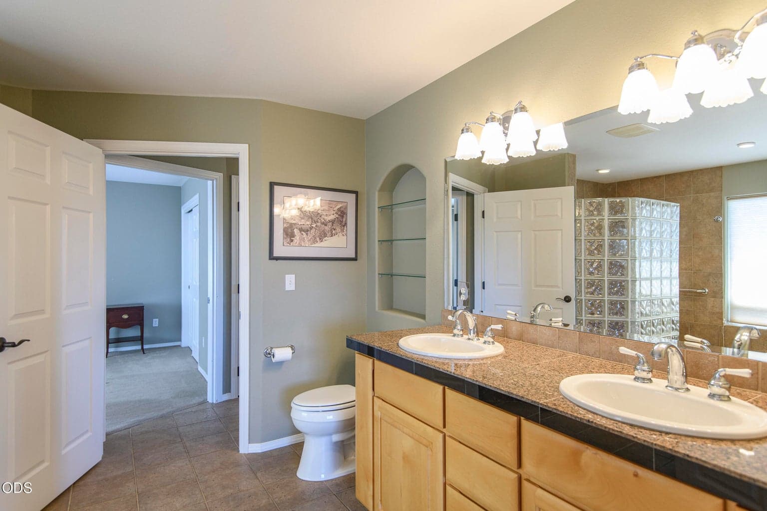 Primary Bath in Multi-generational living area