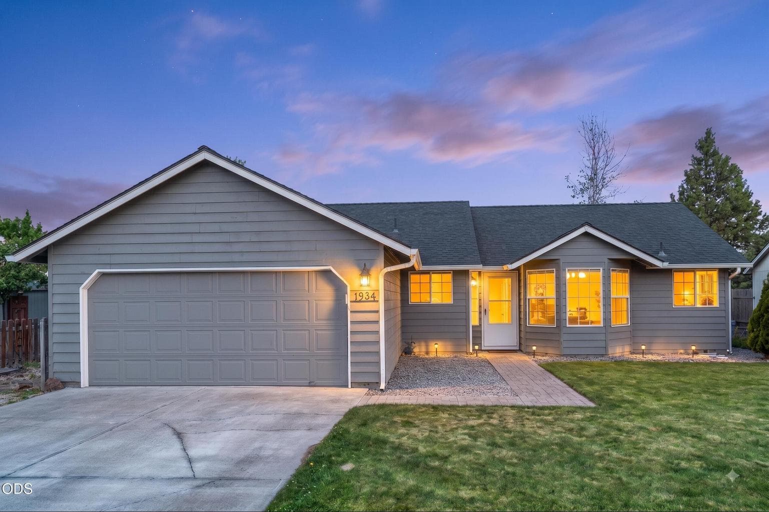 Lovely home - Virtually altered "twilight" photo