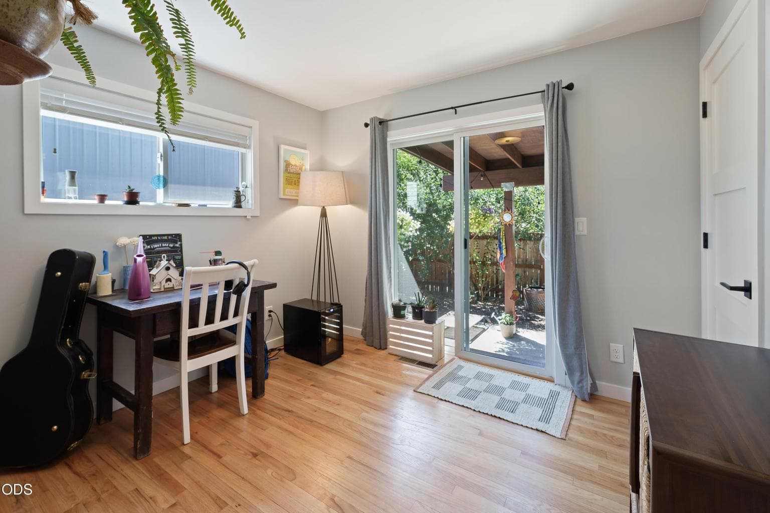 Guest Bedroom 3 - opens to back porch and yard