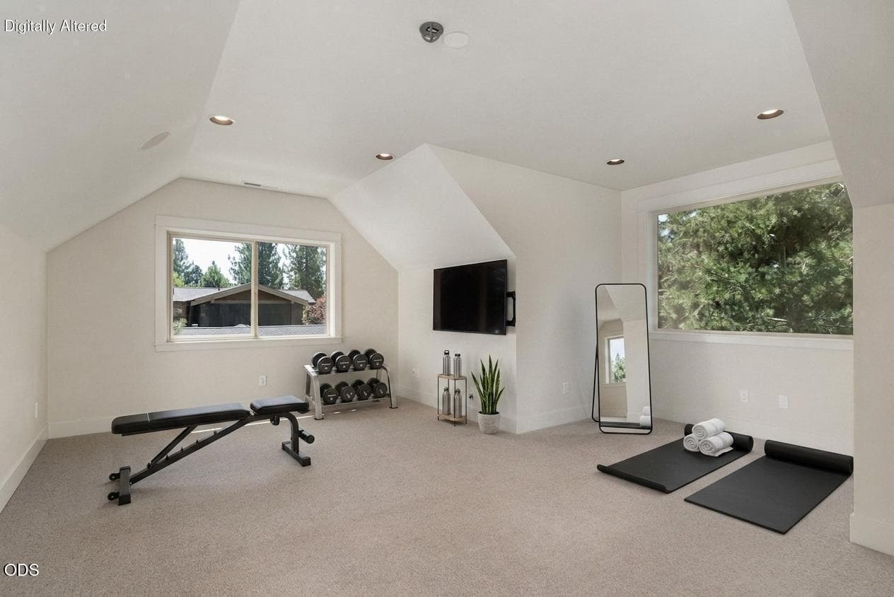 Bonus Room with Closet and Laundry - Flexible for Many Uses (Gym, Family Room, Play Room, etc.)