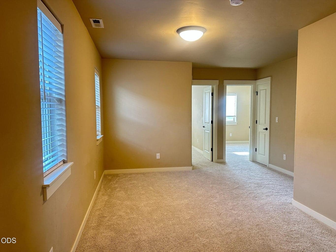 TV-game-family area is perfect for video games to TV watching. Extra closets here for game or toy storage.
