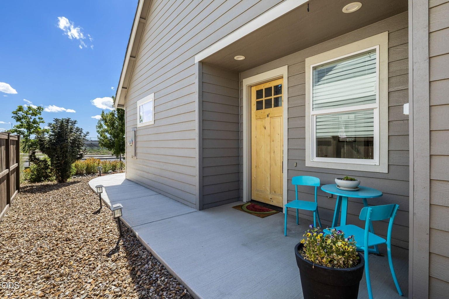 Front door/ side patio