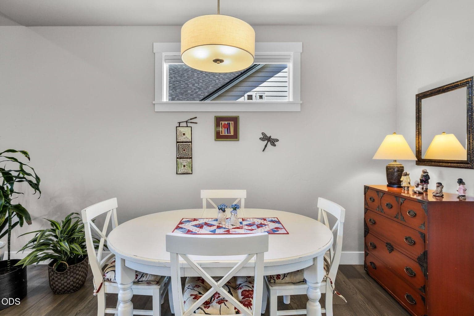 Dining area across from kitchen