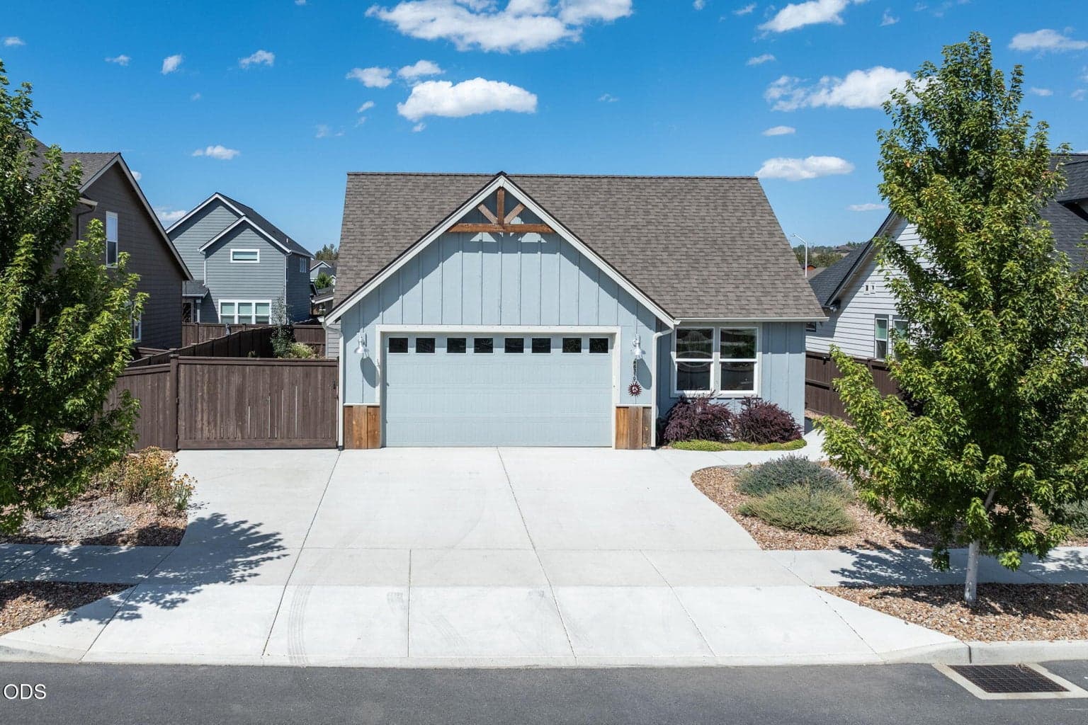 extra wide driveway