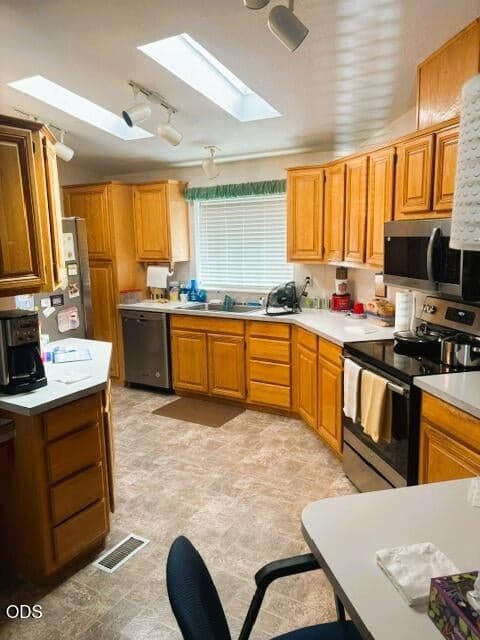 Kitchen with abundant storage