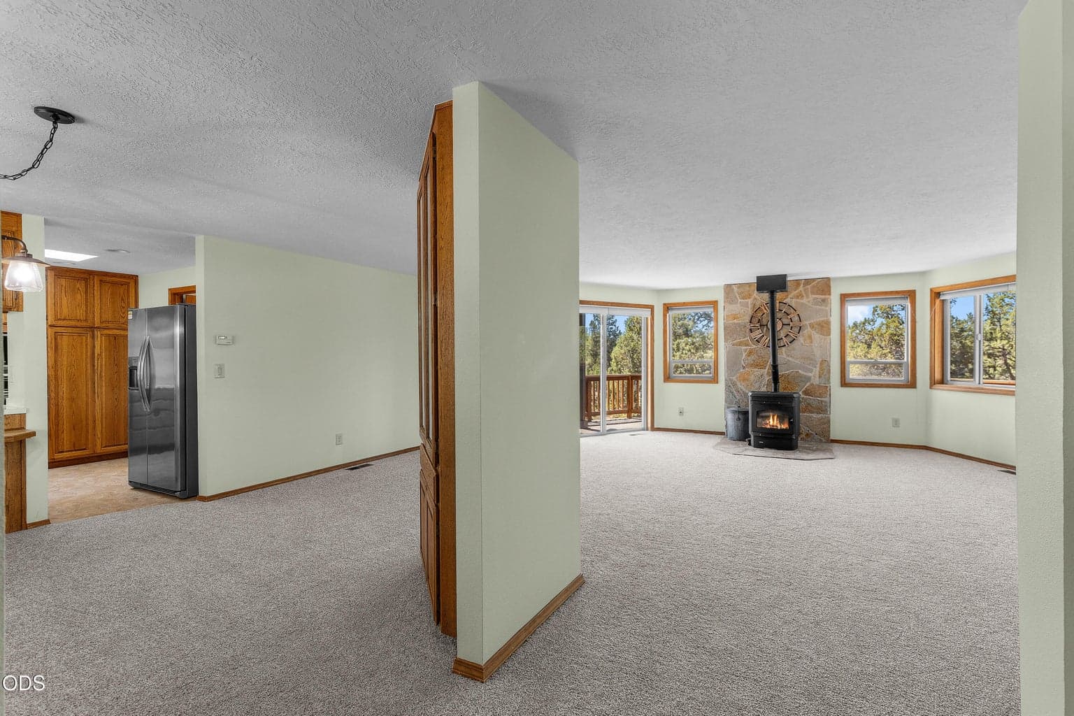 front entry into great room