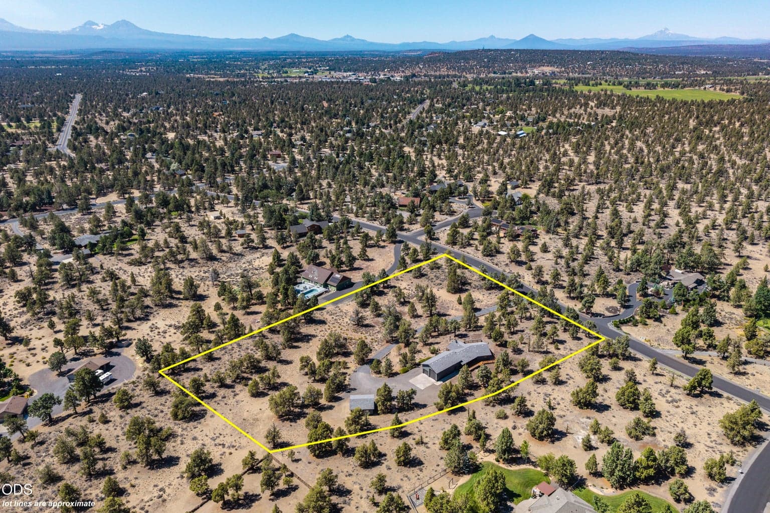 aerial with lot lines