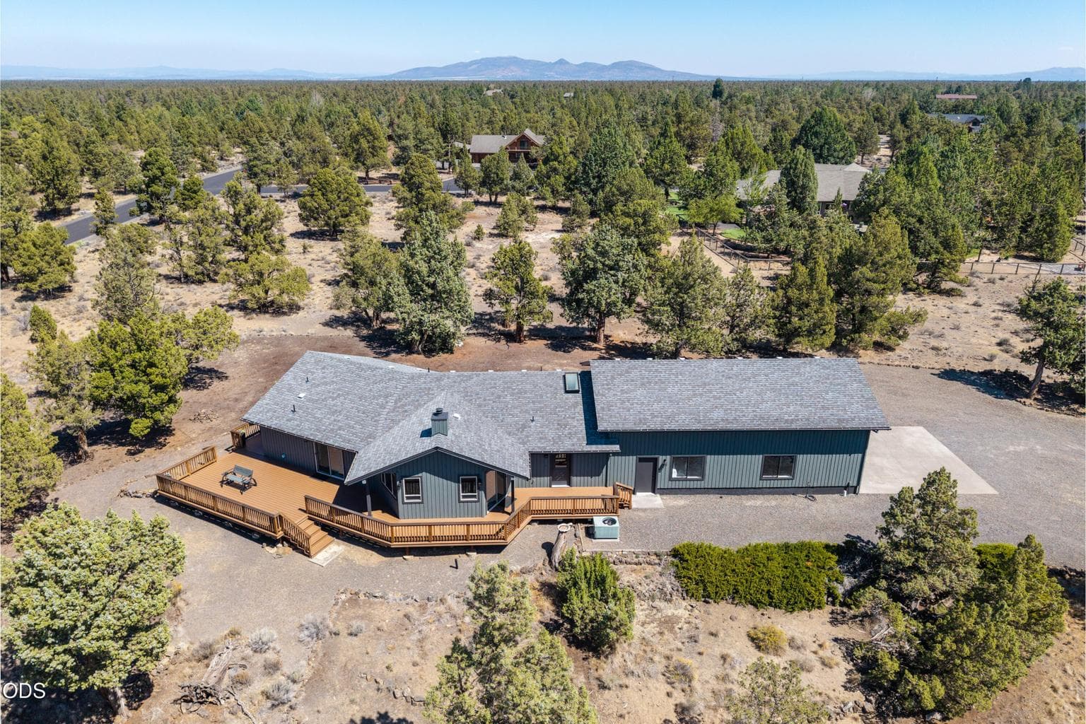 Aerial view west side