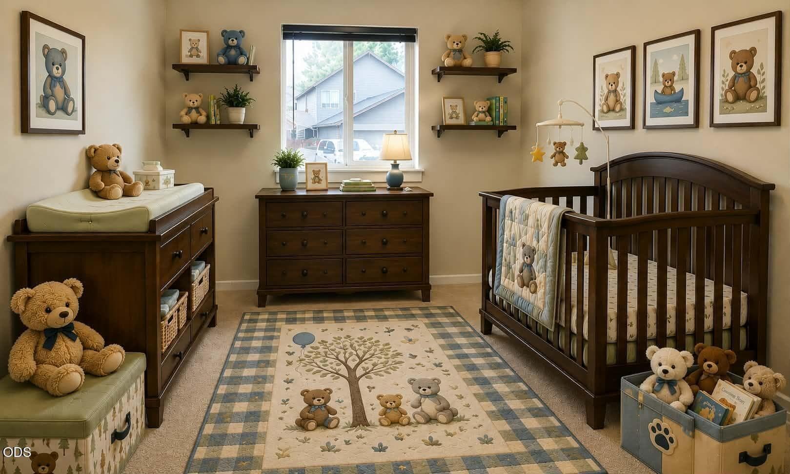 Virtual Staged Guest Room