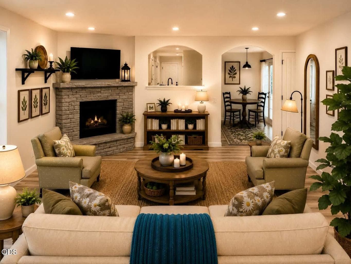 Virtual Staging Living Room