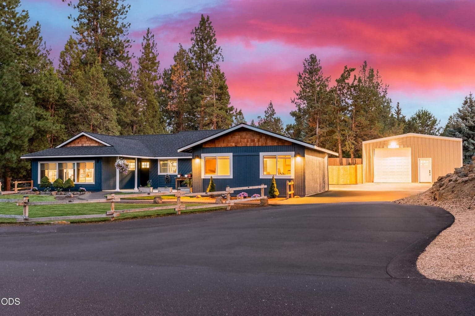 Single Story Home on almost 1/2 acre complete with ADU, RV parking and Detached Shop