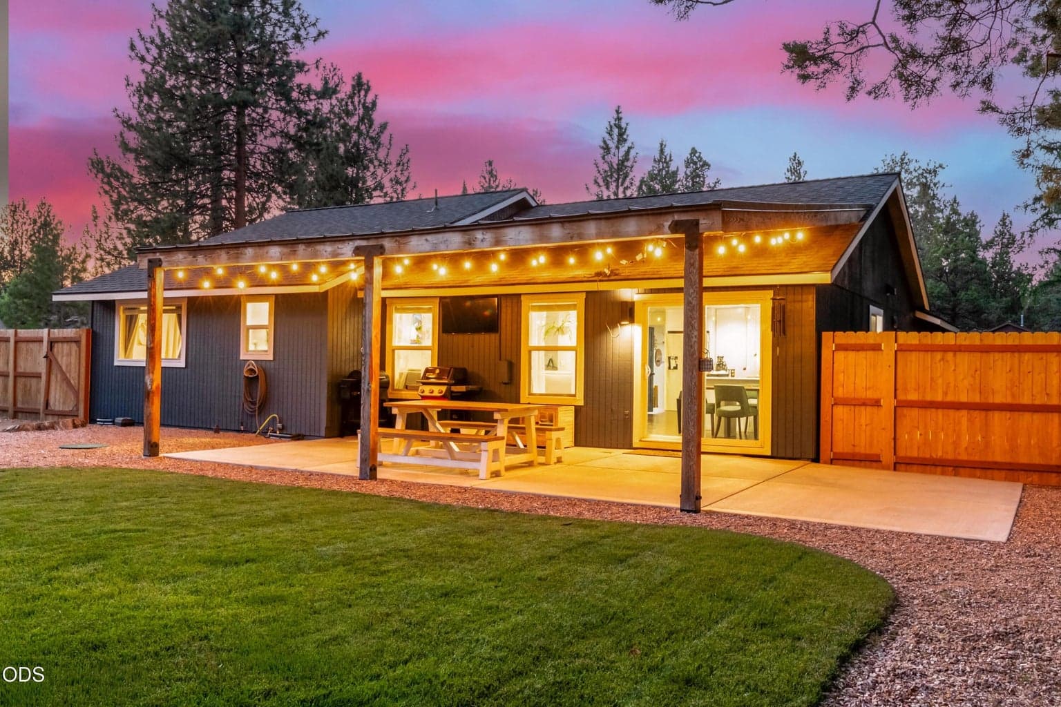 Back yard Covered Patio