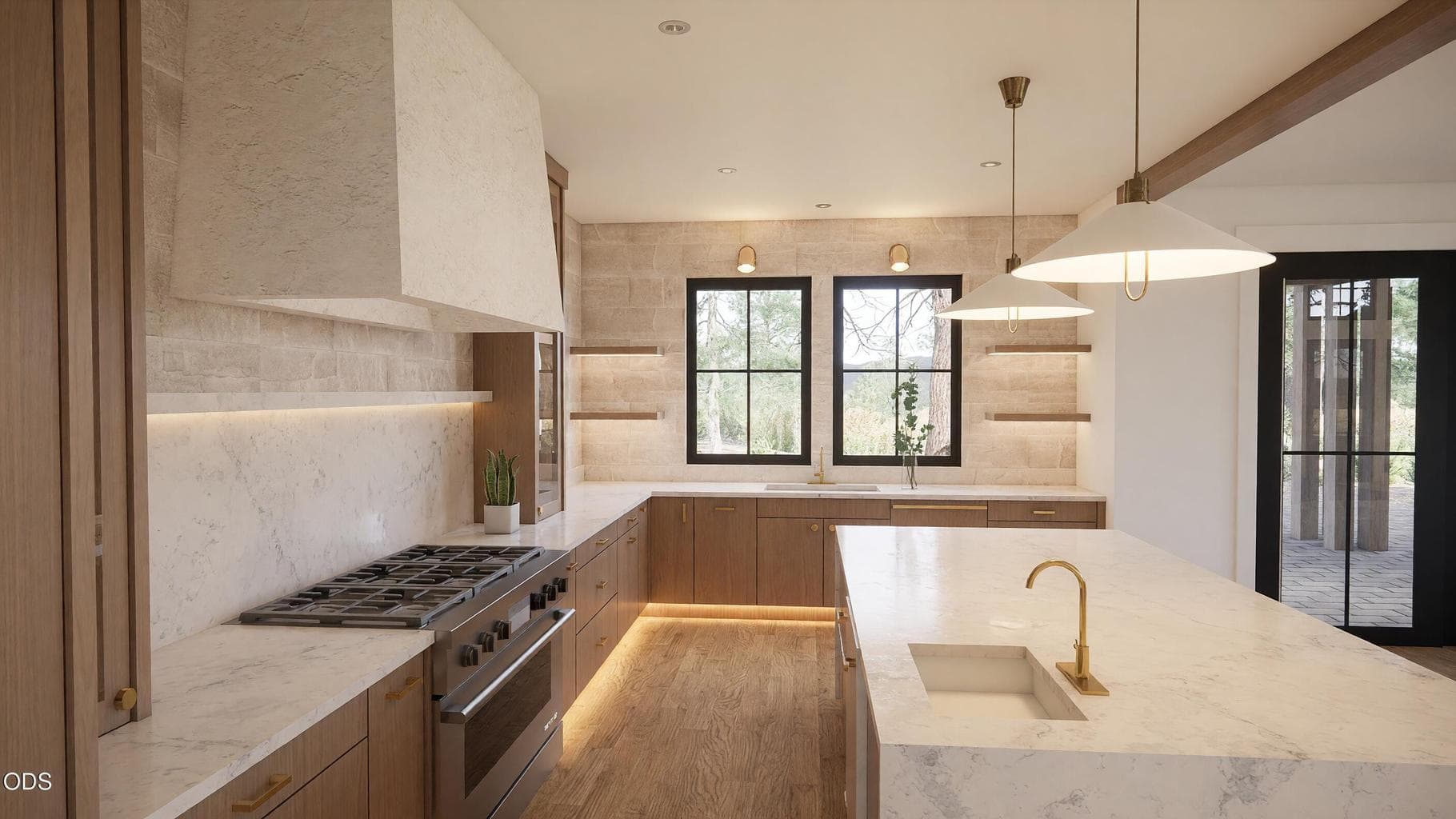 Artists Rendering, Kitchen