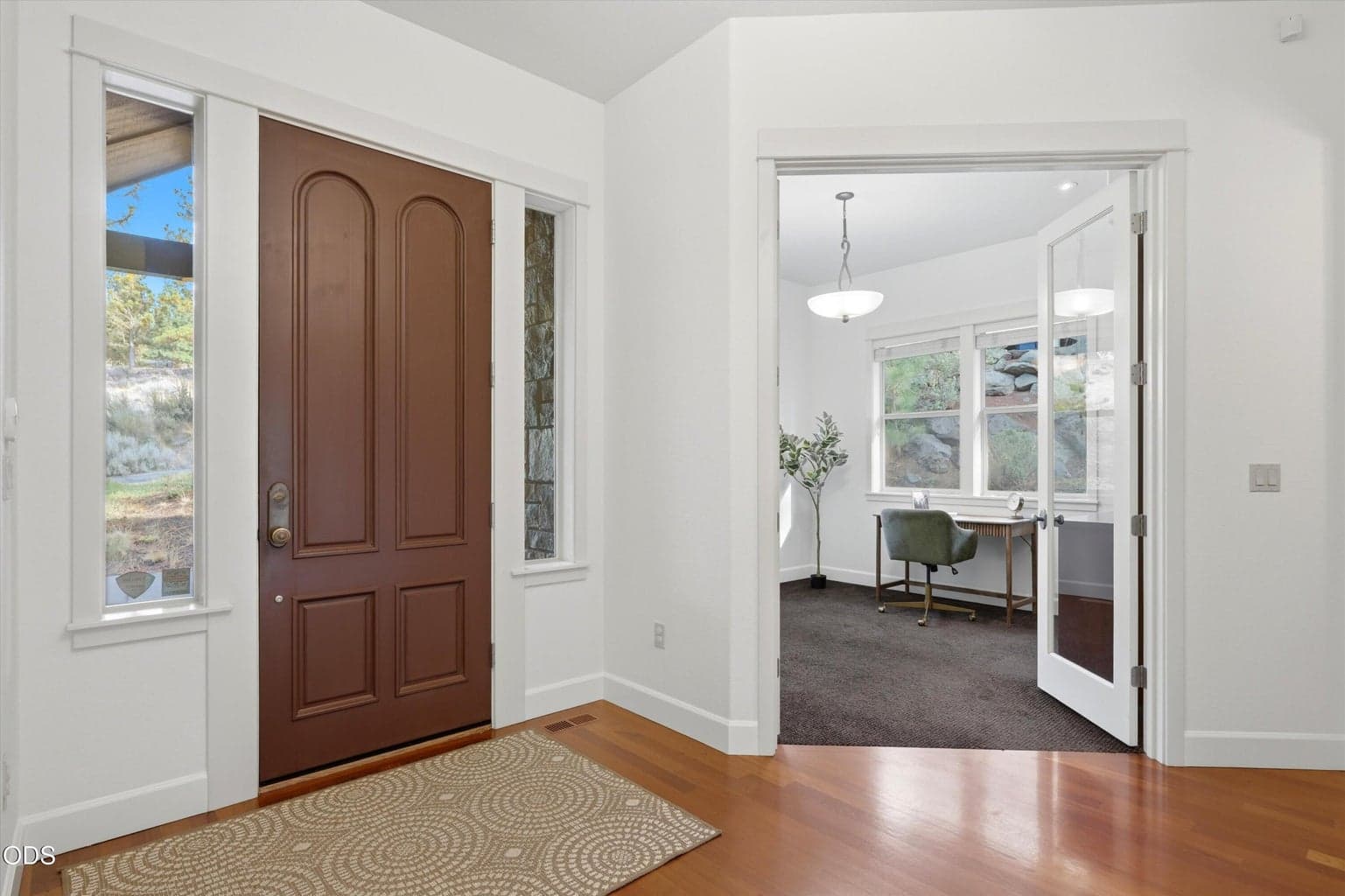 Formal entry with office