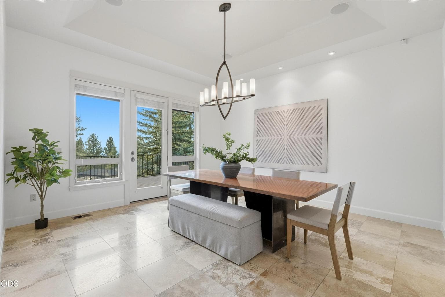 Formal large dining room