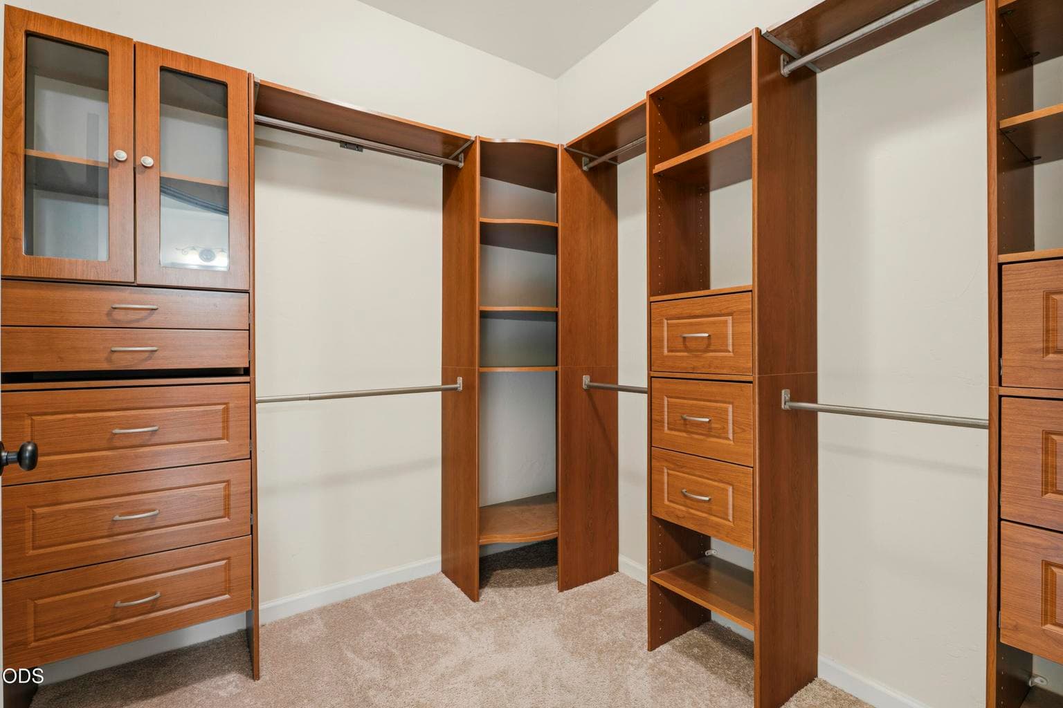 Large walk in closet in the primary