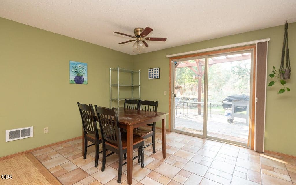 Sliding door lets the patio become part of living space