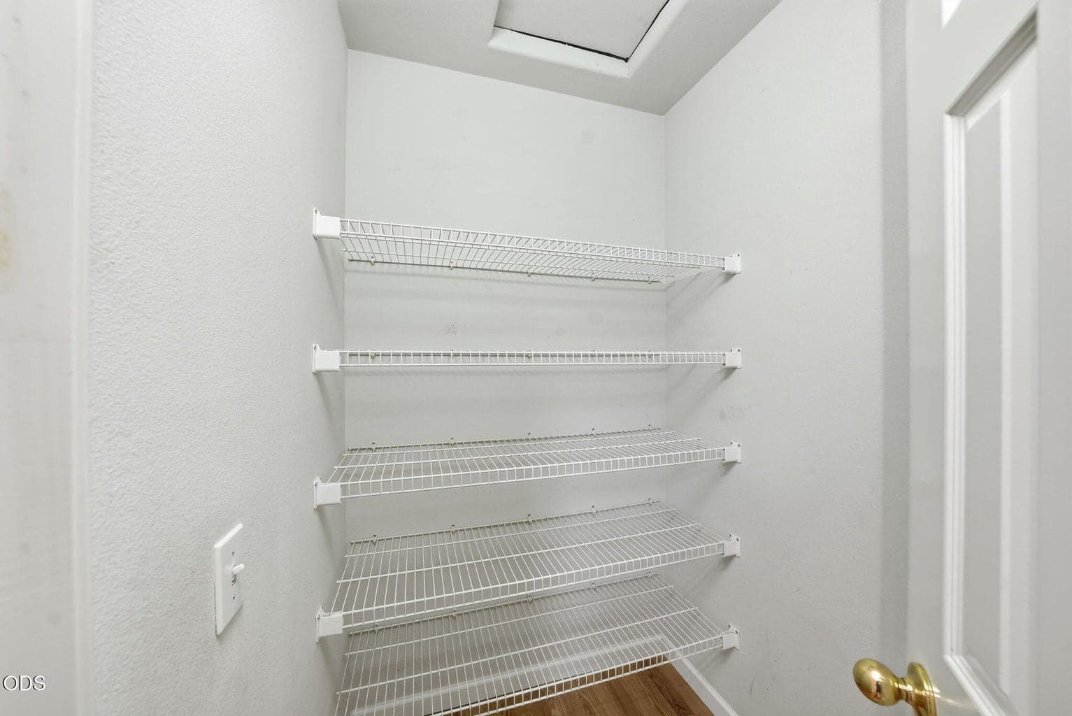 Hall linen closet