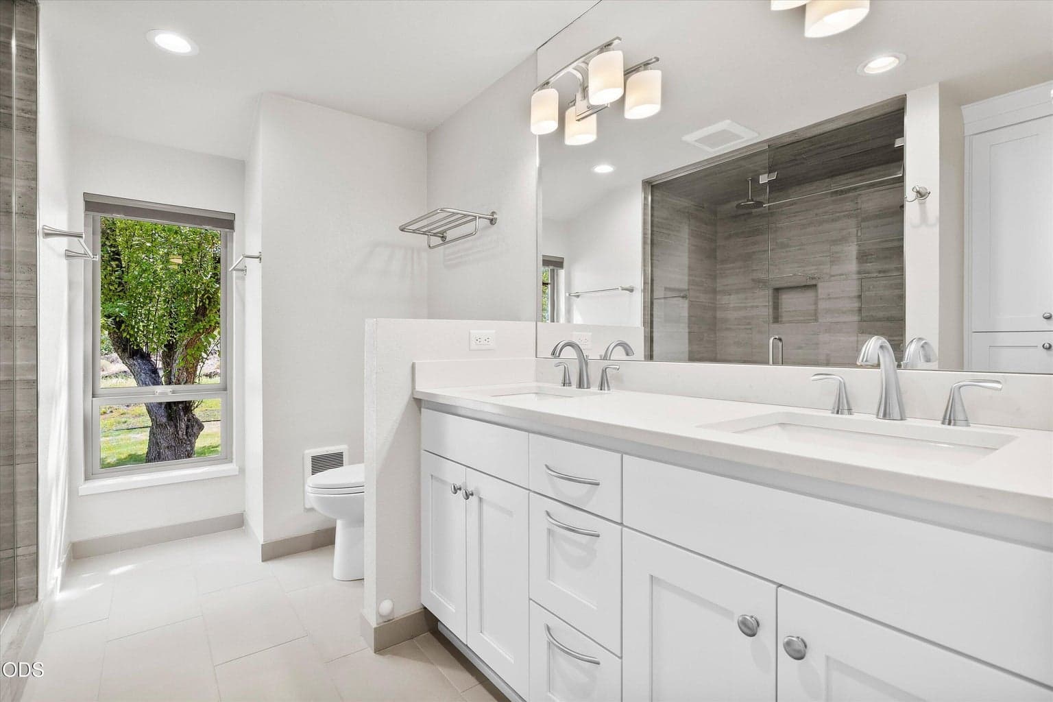 Each bedroom features it's own private bathroom.