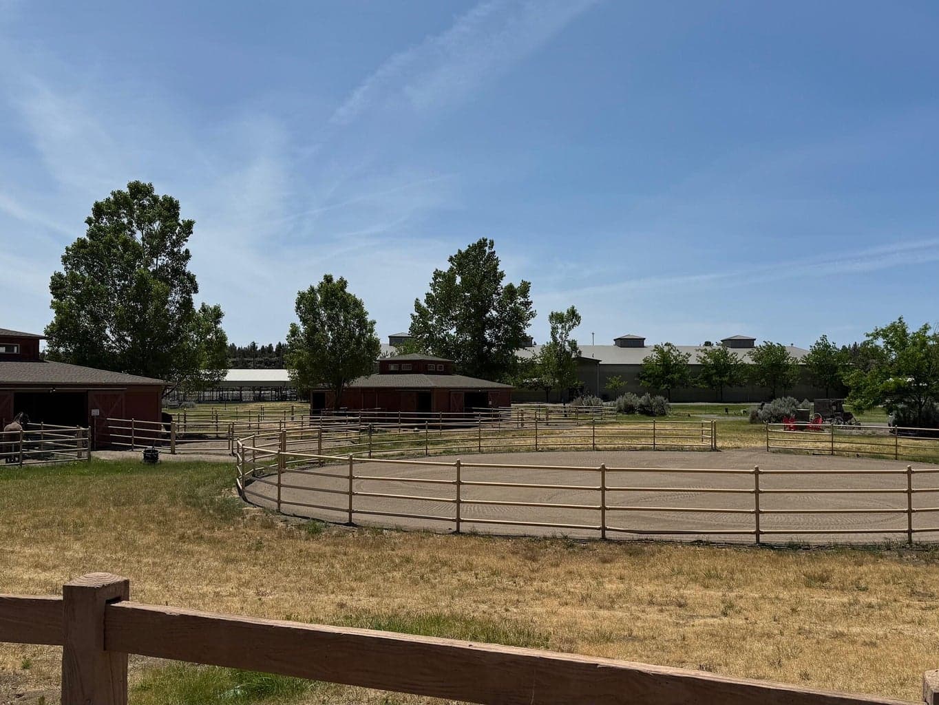 round pens, training and trail rides just a moment from your home~