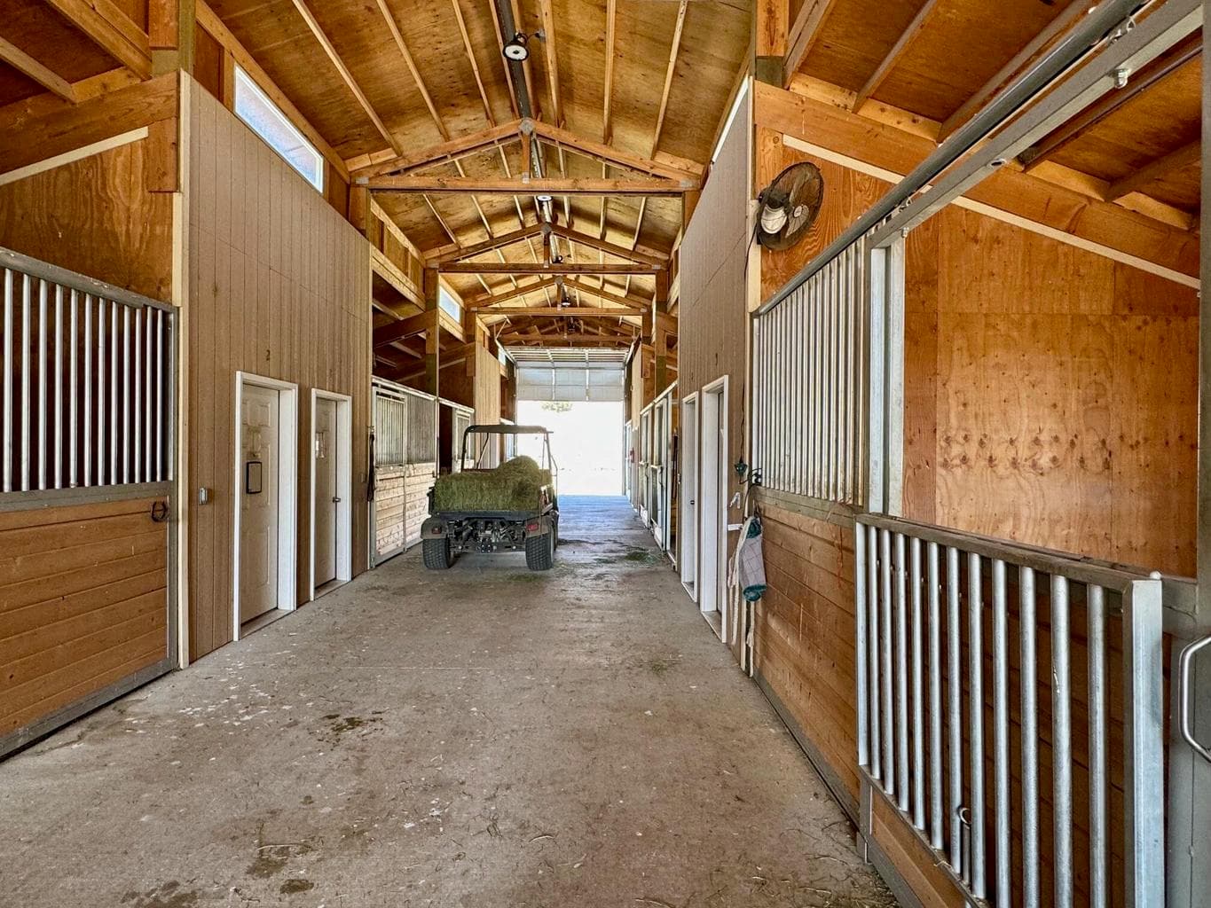 Sate of the art stables and care provided for additional fee