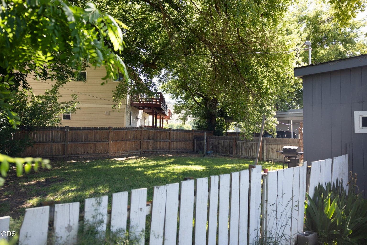 Fenced yard for 719