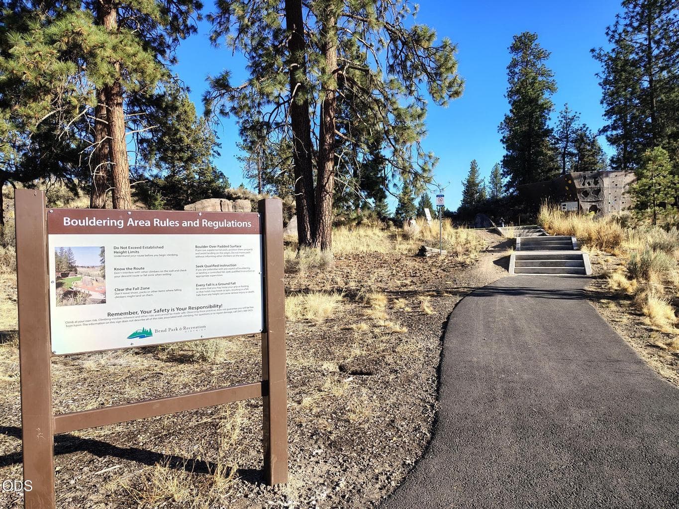 Alpenglow Park Bouldering Area