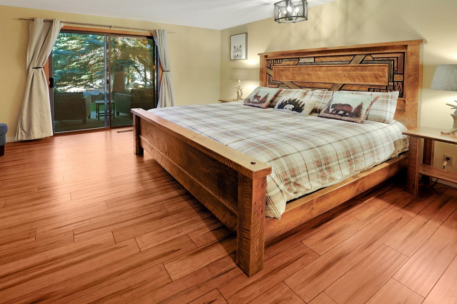 Master Bedroom with King Bed and Ensuite