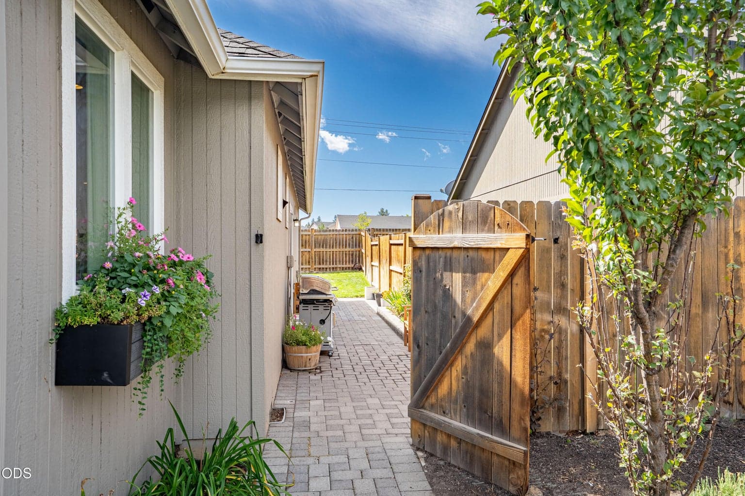 Side Yard/ Paver Patio and Walkway
