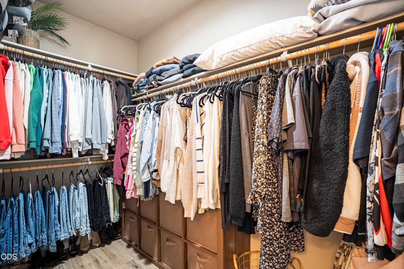 Primary Walk In Closet
