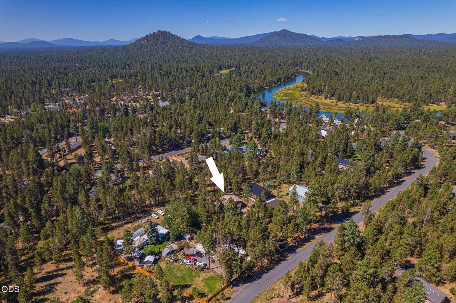 Easy access to the Deschutes River boat launch