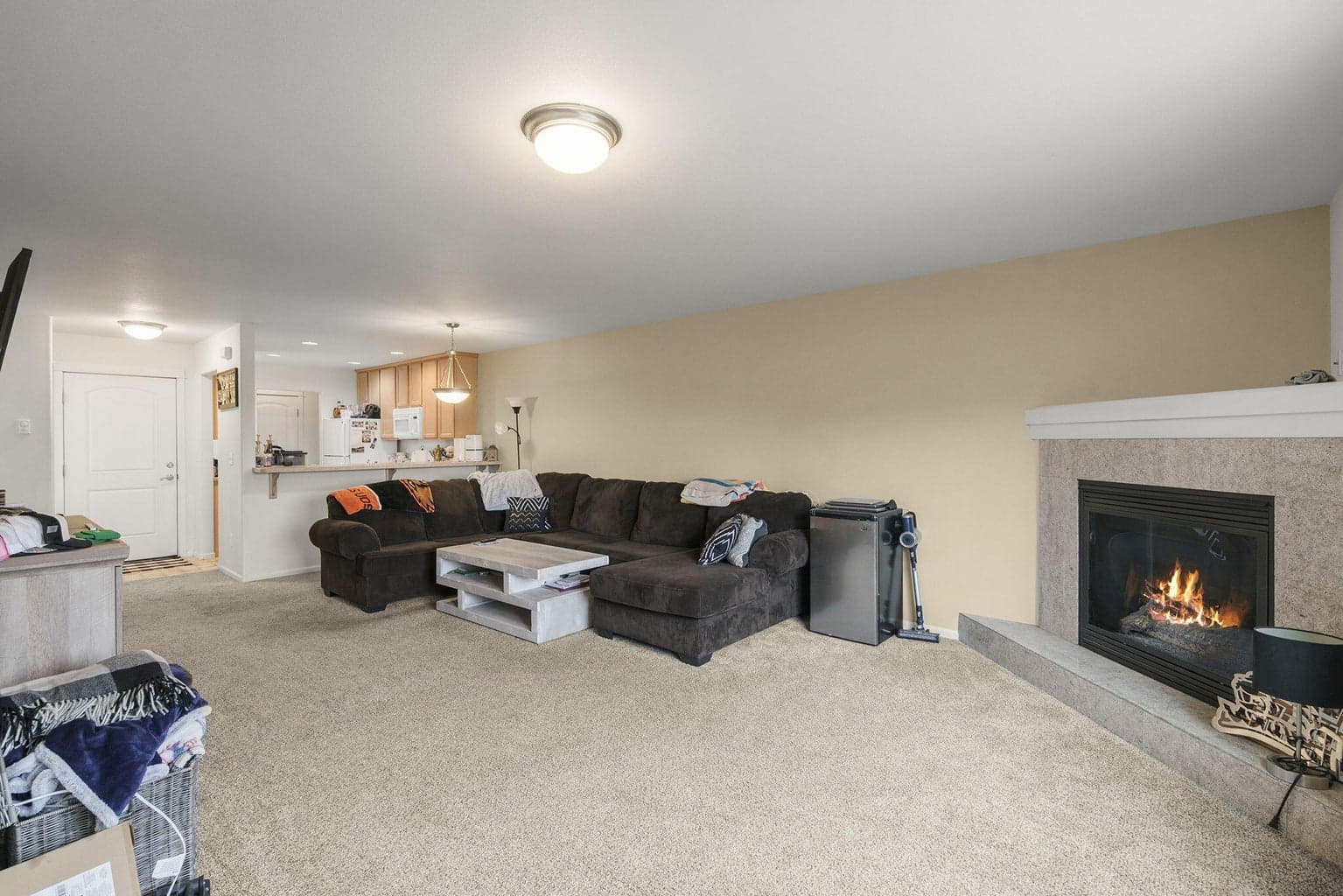 Spacious living area