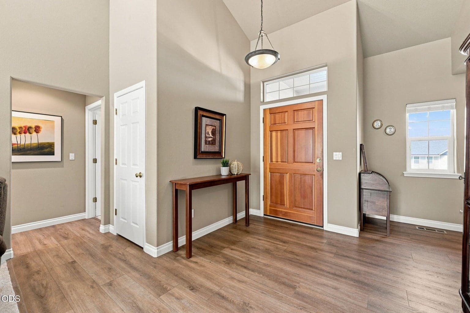 Entry, Hallways & Kitchen feature LVP Flooring