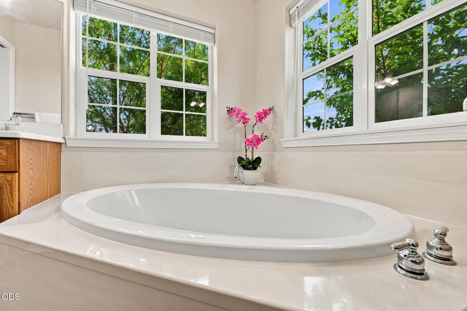 Large Soaking Tub!