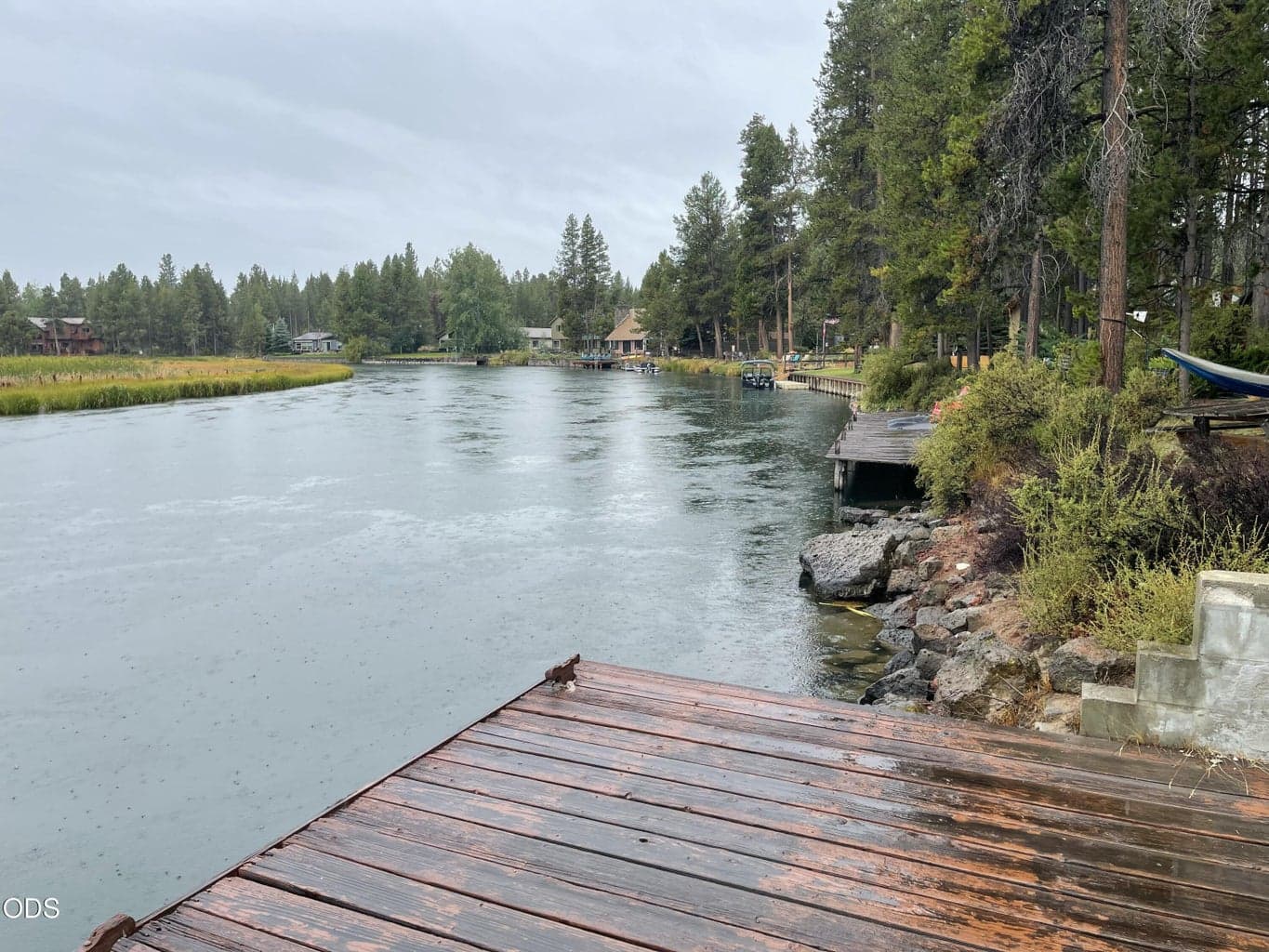 Looking South Upstream
