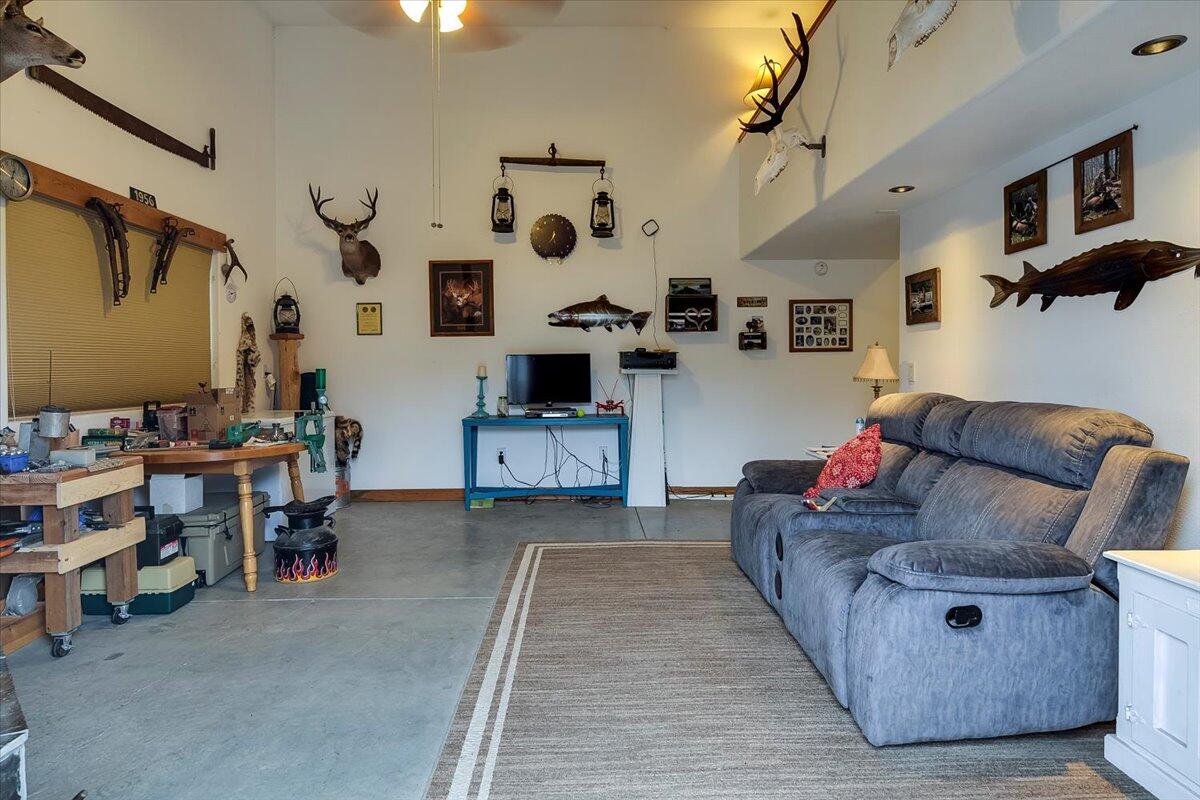 Living room in shop