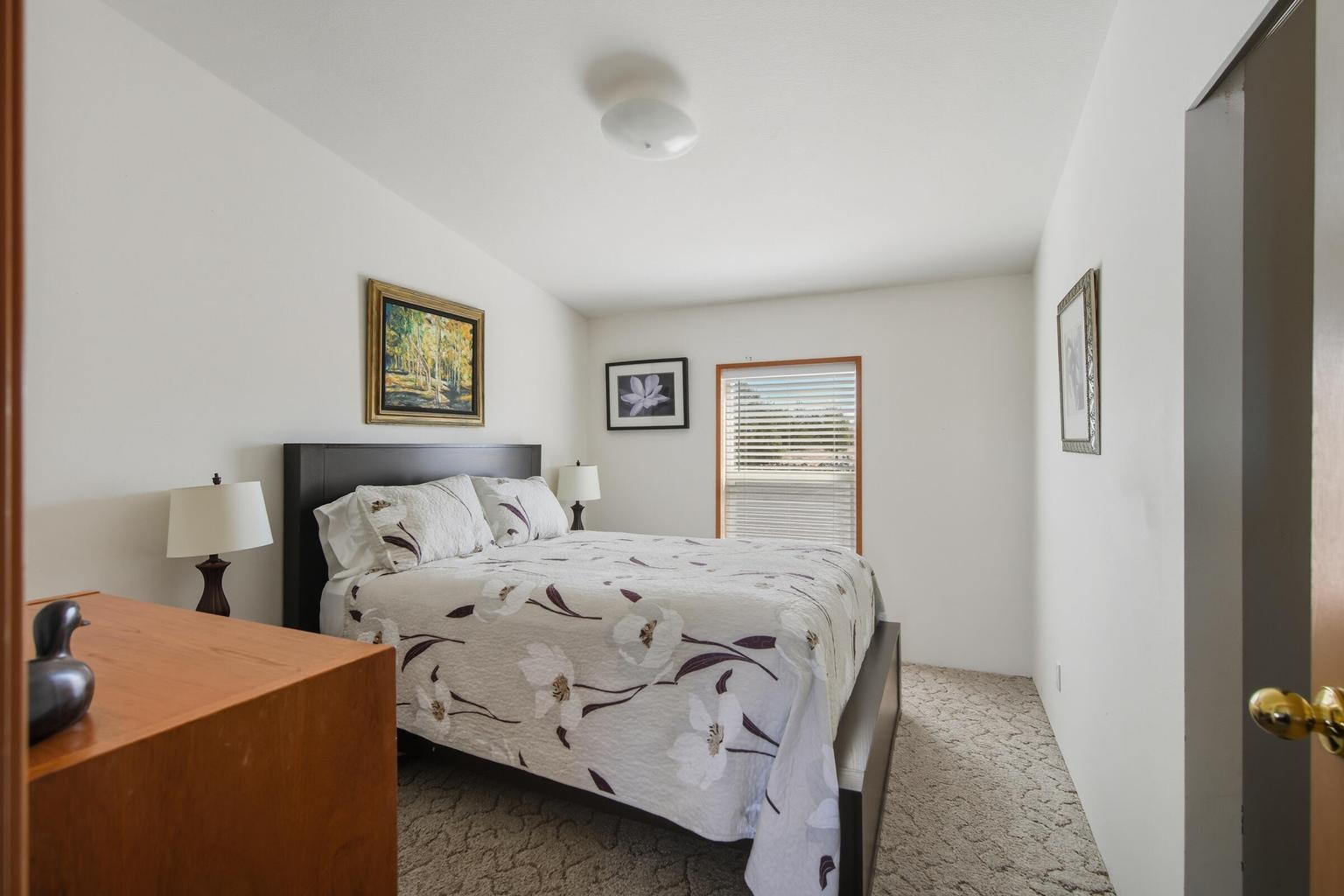 second bedroom in manufactured home