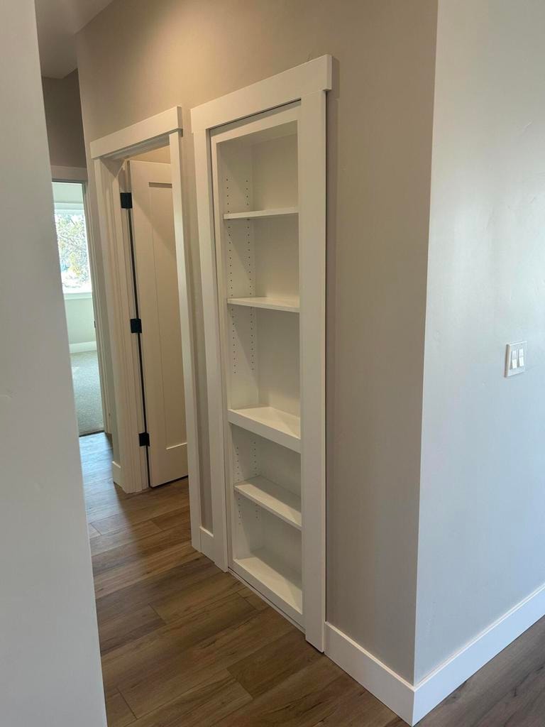 Book shelf that is actually door to your pantry