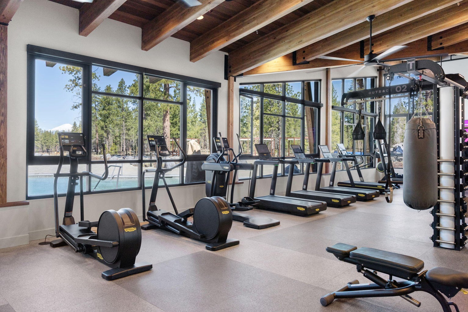 Full gym exclusive to owners use