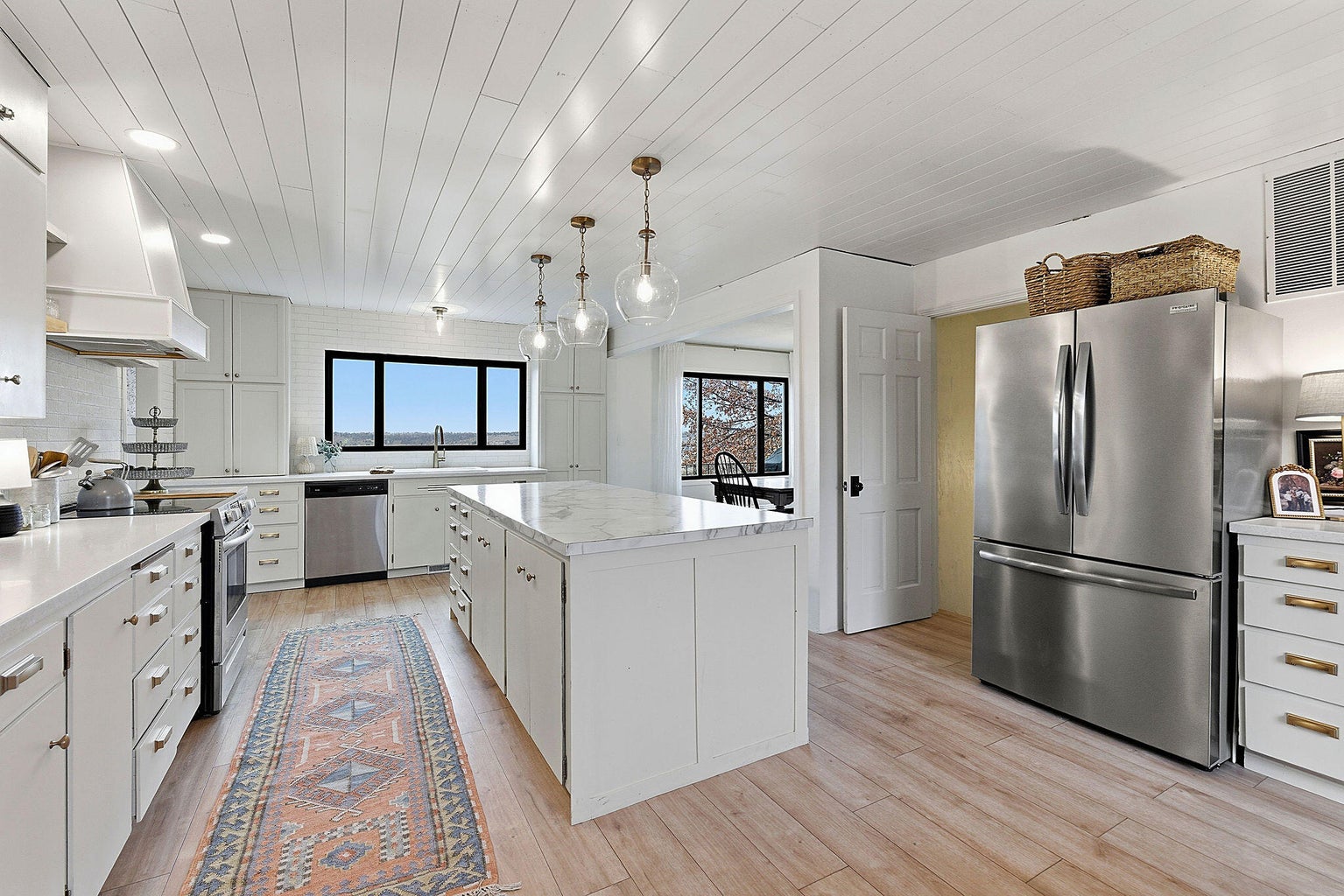 Beautiful Kitchen with Stainless Appliances