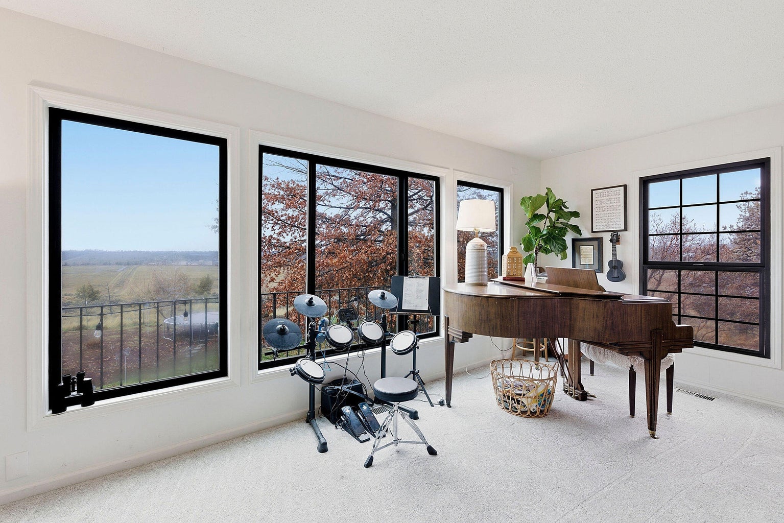 Living Room With Lots of Natural Light!